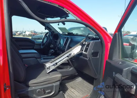 2017 Ford F150 Supercrew из США, поврежденный, VIN 1FTEW1EF9HKC42700